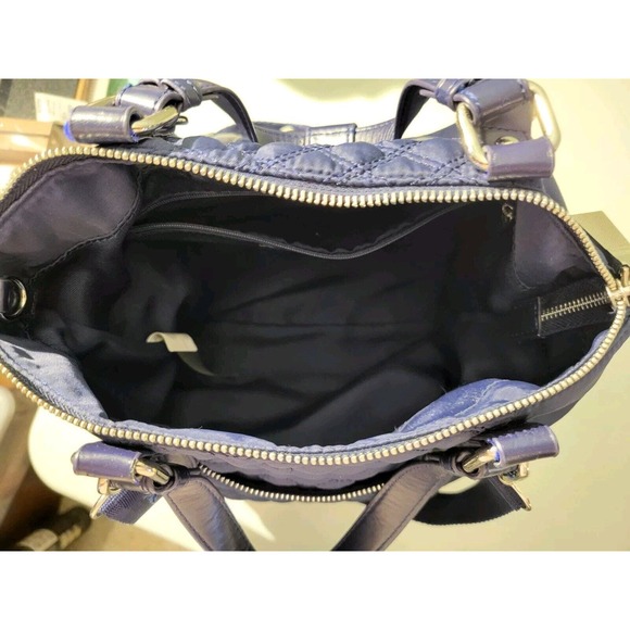 White House Black Market Navy Purse - Nylon - Picture 7 of 9
